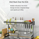 Over the Sink Dish Drying Rack - Kitchen Rack Organizer - TUZZUT Qatar Online Shopping