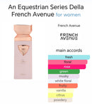 French Avenue An Equestrian Series DELLA 100ml EDP for Women - Inspired by Delina Parfums de Marly - TUZZUT Qatar Online Shopping