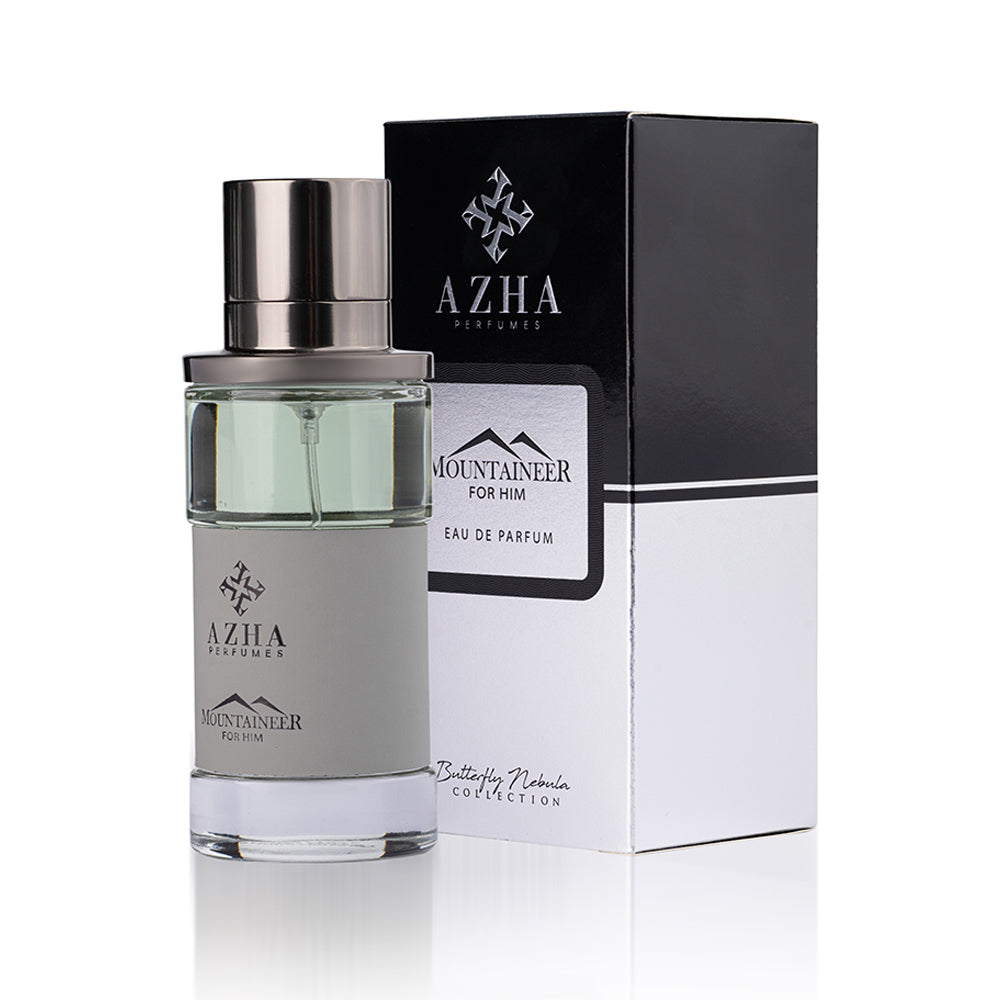 Mountaineer EDP for Him 100ml by AZHA Perfumes | Inspired by Silver Mountain Water Creed Mountaineer EDP for Him 100ml by AZHA Perfumes | Inspired by Silver Mountain Water Creed