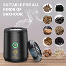 Honton BK-18 Portable Bakhoor Burner - Mini Incense Burner for Car & Home - TUZZUT Qatar Online Shopping
