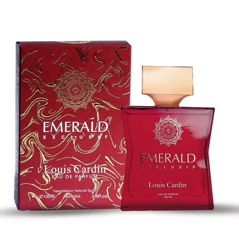 Louis Cardin Emerald Exclusif Red EDP Spray Perfume 100ml Louis Cardin Emerald Exclusif Red EDP Spray Perfume 100ml