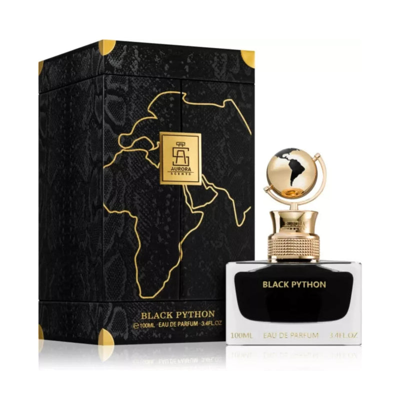 Aurora Globe Collection Black Python EDP 100ml Unisex Perfume - TUZZUT Qatar Online Shopping