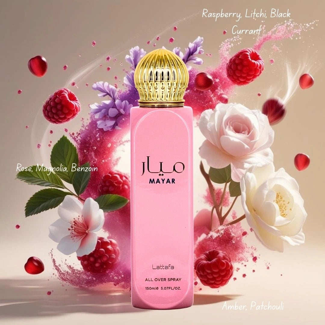 Lattafa Mayar All Over Spray 150ml Lattafa Mayar All Over Spray 150ml