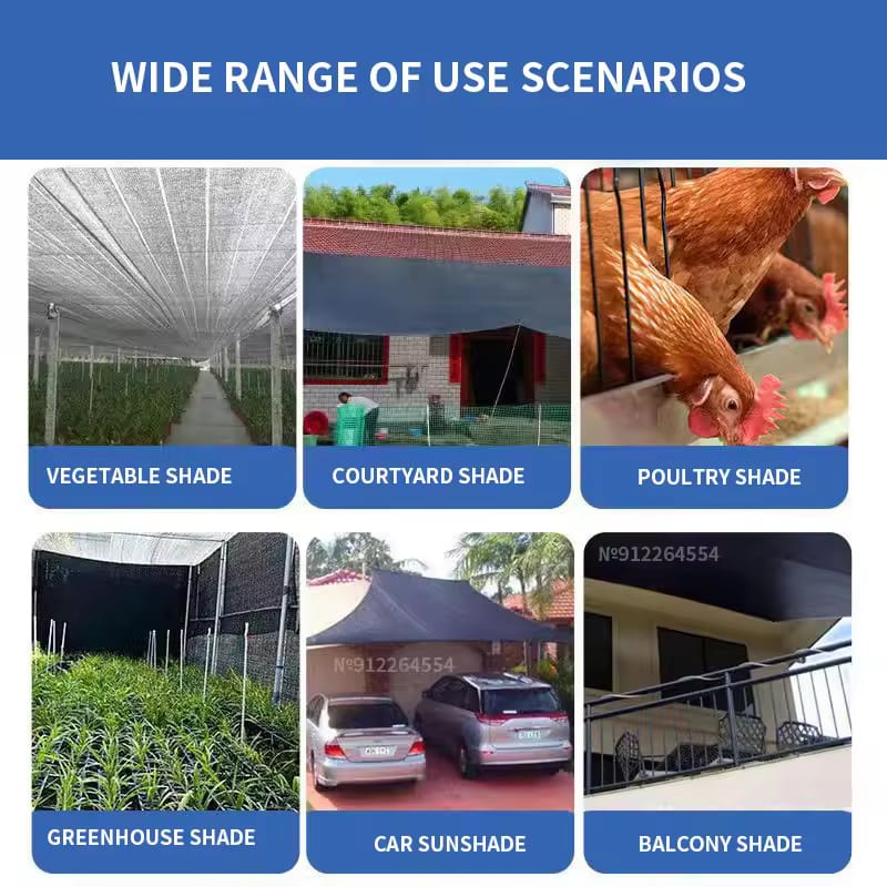 Anti-UV Sunshade Net Thicken Encryption Breathable Shade Cloth Cover Anti-UV Sunshade Net Thicken Encryption Breathable Shade Cloth Cover