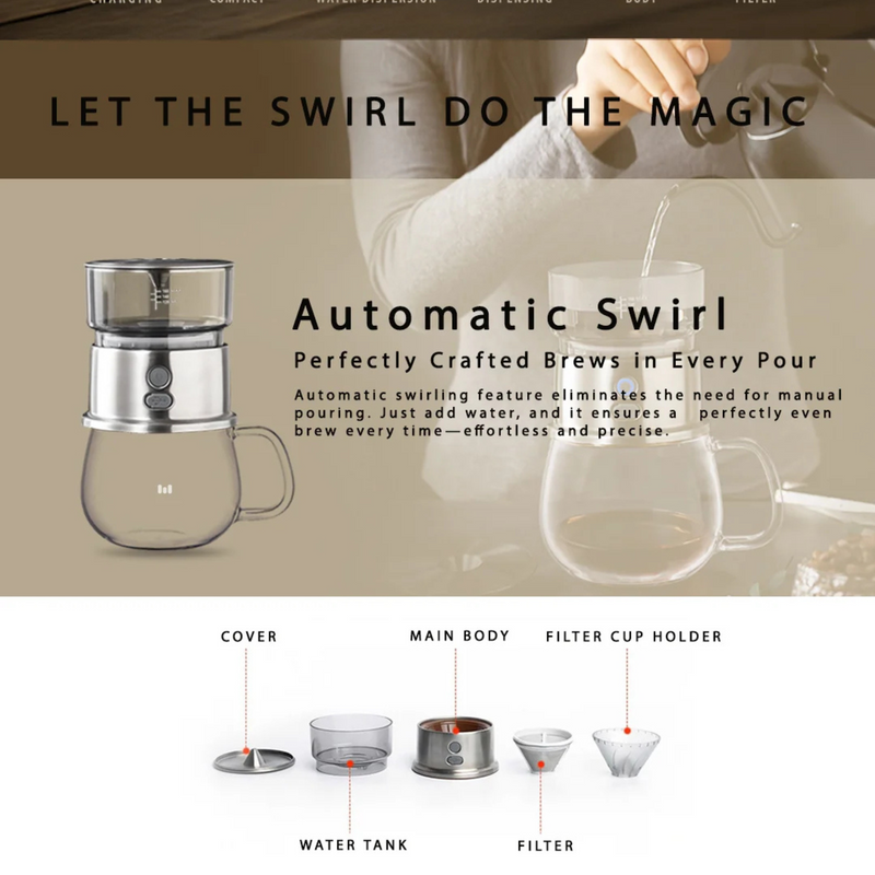 Macnoa MacDrip 2.0 Coffee Maker - TUZZUT Qatar Online Shopping