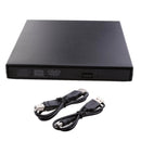USB 2.0 Portable Slim External DVD-RW/CD-RW Optical Disc Drive Reader Writer Player - TUZZUT Qatar Online Shopping