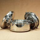 Maxfresh Solitaire Stainless Steel Hotpot 3 Pieces Set – 1.5L / 2.5L / 3.5L - TUZZUT Qatar Online Shopping