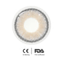 Unibling Dubai Gray Contact Lenses for Eyes (1 Pair) - TUZZUT Qatar Online Shopping