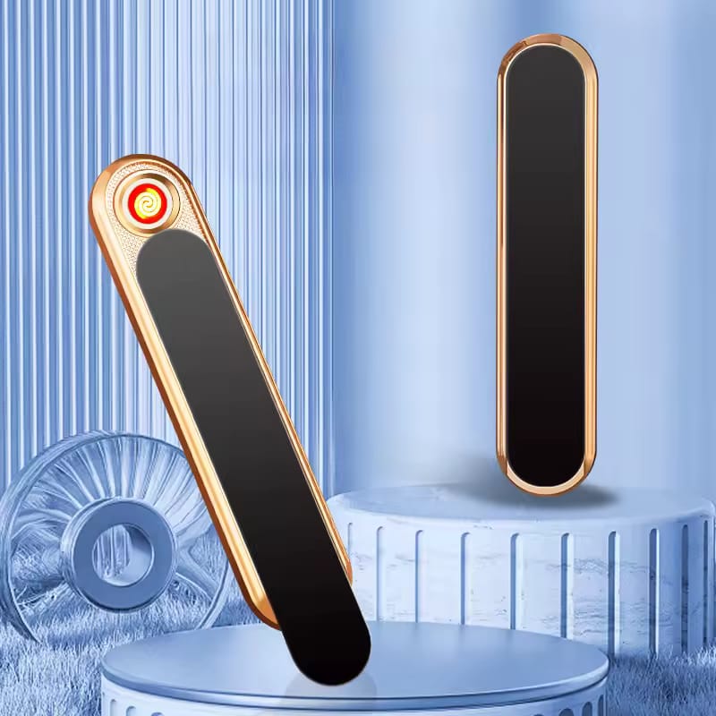 Metal USB Rechargeable Cigarette Lighter Ultra-Thin - YQ056-3060 Metal USB Rechargeable Cigarette Lighter Ultra-Thin - YQ056-3060