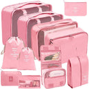 10 Pcs Set Travel Packing Luggage Organizer Bags - TUZZUT Qatar Online Shopping
