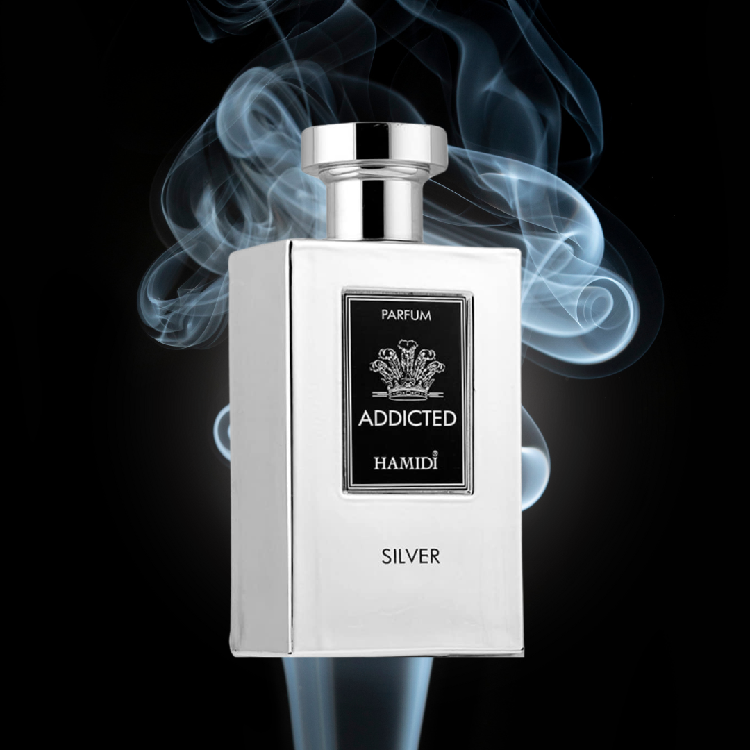 Hamidi ADDICTED SILVER EDP Perfume - 120ml | Inspired by Creed Silver Mountain Water Hamidi ADDICTED SILVER EDP Perfume - 120ml | Inspired by Creed Silver Mountain Water