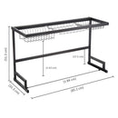 Over the Sink Dish Drying Rack - Kitchen Rack Organizer - TUZZUT Qatar Online Shopping