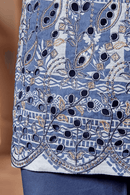 Ayzal 3 PIECE - DIGITAL PRINTED CHIKANKARI LAWN Suit - CL348 - TUZZUT Qatar Online Shopping