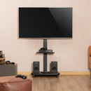 Skill Tech Storage-Savvy TV Cart SH 19FS (Fits most 37" to 75" Screen, Weight Capacity 40kg) - TUZZUT Qatar Online Shopping