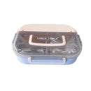 Stainless Steel Thermal Insulation Bento Lunch Box 4 Compartment Leak Proof Tiffin for Office-School - TUZZUT Qatar Online Shopping