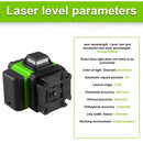 Multifunctional 3D 16 Lines 360 Laser Level 3° Self-leveling Machine USB Rechargeable Lithium Battery Leveling Tool with bag - LVM01 - TUZZUT Qatar Online Shopping