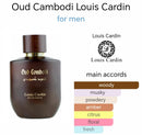 Louis Cardin Oud Cambodi EDP Spray Perfume 100ml - TUZZUT Qatar Online Shopping
