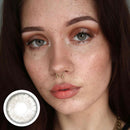Unibling Flirting Grey Contact Lenses for Eyes (1 Pair) - TUZZUT Qatar Online Shopping