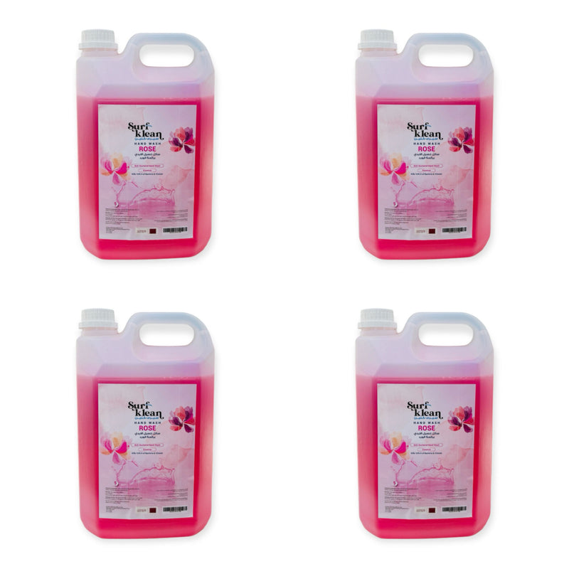 Surf Klean Hand Wash Rose 5L - Anti Bacterial Hand Wash Essence - TUZZUT Qatar Online Shopping