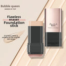 Korean Style Foundation Stick Double-Headed with Brush Stick Waterproof Sweat-Proof Long-lasting Foundation Stick 20g - TUZZUT Qatar Online Shopping