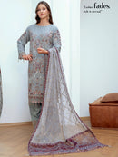 BINT-E-NOOR Mehrima CHIFFON Luxury Collection | Embroidered Readymade Stitched Party wear | CH-02 - TUZZUT Qatar Online Shopping