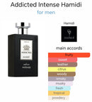 Hamidi ADDICTED INTENSE EDP Perfume - 120ml | Inspired by Creed Aventus - TUZZUT Qatar Online Shopping
