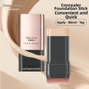 Korean Style Foundation Stick Double-Headed with Brush Stick Waterproof Sweat-Proof Long-lasting Foundation Stick 20g - TUZZUT Qatar Online Shopping