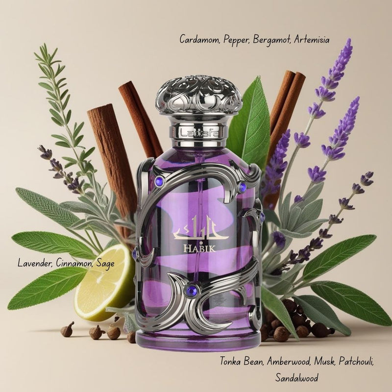 Habik for Men EDP Perfume 100ml by Lattafa - TUZZUT Qatar Online Shopping