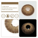 Unibling Jupiter Brown Contact Lenses for Eyes (1 Pair) - TUZZUT Qatar Online Shopping