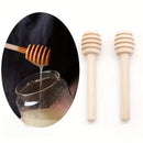10 Pcs Mini Wooden Honey Dipper Sticks - TUZZUT Qatar Online Shopping