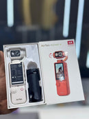 Air Tab Pocket 4K Ultra HD Action Camera | 180° Manual Flip Lens | Built-in Fill Light | with Tripod - TUZZUT Qatar Online Shopping