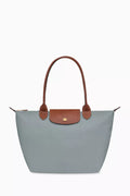 Long Handle Le Pliage Tote Bag Women's Handbag in Canvas Grey L1899619P55 - TUZZUT Qatar Online Shopping