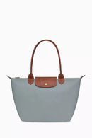 Long Handle Le Pliage Tote Bag Women's Handbag in Canvas Grey L1899619P55 - TUZZUT Qatar Online Shopping