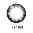 Unibling Baby Doll Black Contact Lenses for Eyes (1 Pair) - TUZZUT Qatar Online Shopping