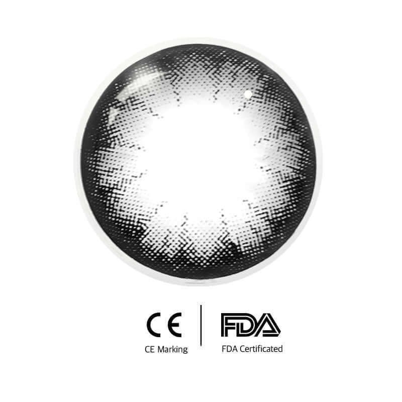 Unibling Baby Doll Black Contact Lenses for Eyes (1 Pair) - TUZZUT Qatar Online Shopping