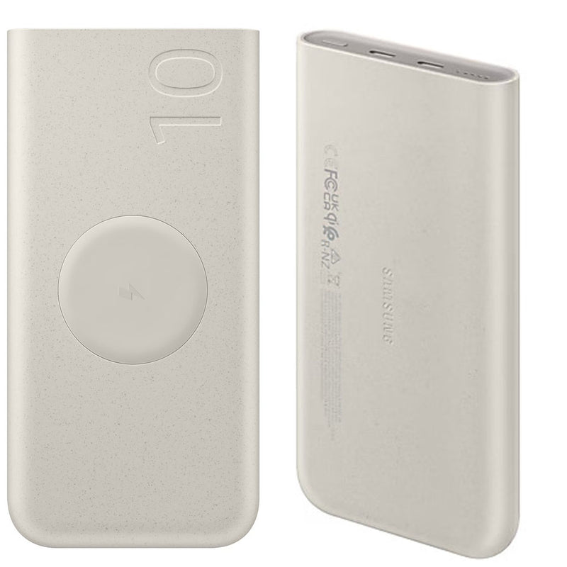 Samsung 10000mAh Wireless Power Bank | 25W | USB-C | Wireless Charging - 	EB-U2510 - TUZZUT Qatar Online Shopping