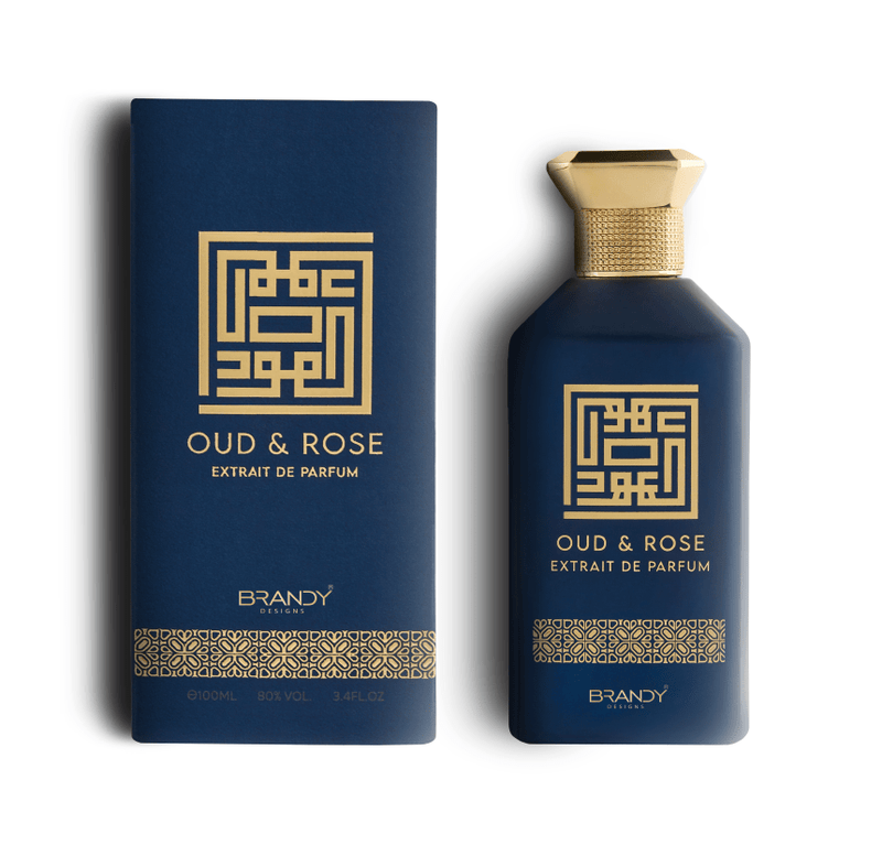 Oud & Rose Extrait De Parfum 100ml by Brandy Designs Perfumes - TUZZUT Qatar Online Shopping