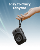 Moxedo Snap-On Wireless Charging Power Bank 8000mAh 15W PD Fast Charging Portable Charger with Built-in USB-C Cable - Black - TUZZUT Qatar Online Shopping