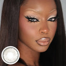 Unibling Flirting Grey Contact Lenses for Eyes (1 Pair) - TUZZUT Qatar Online Shopping