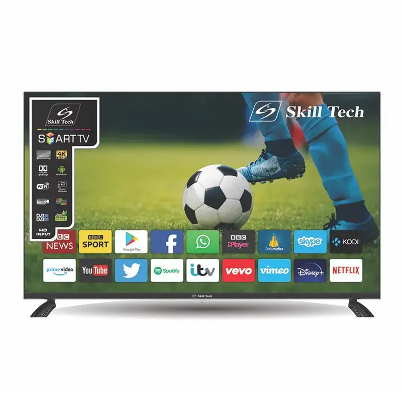 Skill Tech 43 Inch Frameless 4K Uhd Android Smart Led Television - SK4340S4KFL Skill Tech 43 Inch Frameless 4K Uhd Android Smart Led Television - SK4340S4KFL
