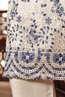 Ayzal 3 PIECE - DIGITAL PRINTED CHIKANKARI LAWN Suit - CL353 - TUZZUT Qatar Online Shopping