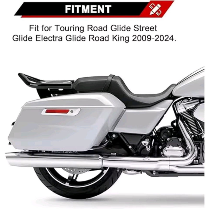 Motorcycle Detachable Rear Luggage Rack Bracket Kit for Harley Davidson Touring Street Glide Road King Road Glide Electra Glide 2009-2024 - TUZZUT Qatar Online Shopping