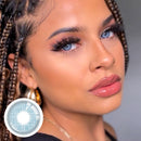 Unibling Adoring Blue Contact Lenses for Eyes (1 Pair) - TUZZUT Qatar Online Shopping