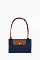 Long Handle Le Pliage Tote Bag Women's Handbag in Canvas Navy Blue L1899619556 - TUZZUT Qatar Online Shopping