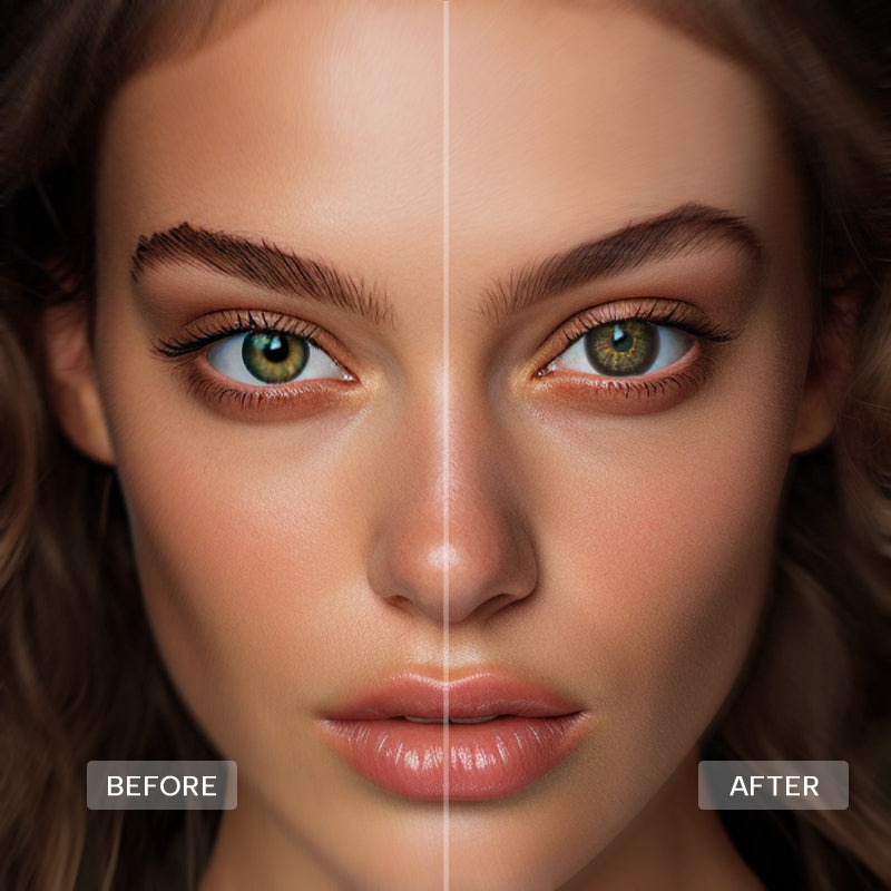 Unibling Baby Doll Brown Contact Lenses for Eyes (1 Pair) - TUZZUT Qatar Online Shopping