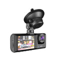 Car Dash Cam DVR HD 1080P 2-Lens Front + Inside Vehicle Dash Cam - DC568 - TUZZUT Qatar Online Shopping