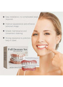 Full Denture Set with Silicone Reline Kit – Upper & Lower Dentures with Gutta-Percha for Men & Women (1 Pair) - TUZZUT Qatar Online Shopping