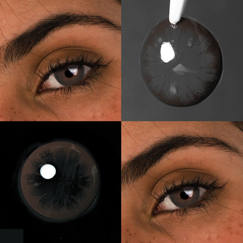Unibling Baby Doll Brown Contact Lenses for Eyes (1 Pair) Unibling Baby Doll Brown Contact Lenses for Eyes (1 Pair)