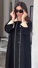 Full Length Abaya 177001 - TUZZUT Qatar Online Shopping