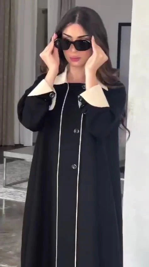 Full Length Abaya 177001 - TUZZUT Qatar Online Shopping